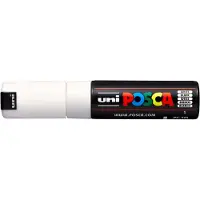 Posca Tusj - PC-7M - Hvit - - OneSize - Tusj