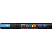 Posca Tusj - PC-5M - Metallisk Blå - - OneSize - Tusj