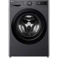 LG Serie R5 F4WR510SBM - Vaskemaskin - bredde: 60 cm - dybde: 62 cm - høyde: 85 cm - frontileggelse - 10 kg - 1400 rpm - light black