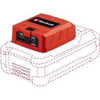 Einhell TC-CP 18 Li USB A/C-Solo USB, Batteri, Lithium, 18 V, , Oransje, 18 V - SOLO