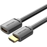 Vention HDMI 2.0 hann til HDMI 2.0 hunn forlengelseskabel AHCBJ 5m, 4K 60Hz, (svart)