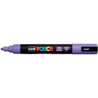 Uni-Ball Pc5m Mesdium Tip 1.8-2.5mm Purple Markør 6 Enheter