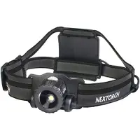 Nextorch Mystar 2.0 hodelykt svart, 760 lm oppladbart batteri