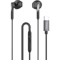 Dudao X3Pro in-ear headphones USB-C 1.2m sort