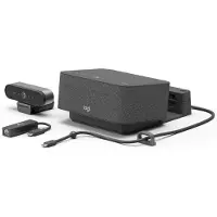 Logitech Logi Dock Focus Room Kit - Videokonferansesett (Logi Dock, BRIO Ultra HD Pro Webcam) - Certified for Microsoft Teams