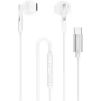 Dudao X3Pro in-ear headphones USB-C 1.2m hvid