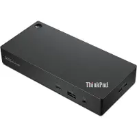 Lenovo ThinkPad Universal USB-C Smart Dock - Dockingstasjon - USB-C - HDMI, 2 x DP - GigE - 135 Watt - Sort