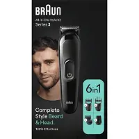 Braun Hårklipper Styler MGK3410 Svart