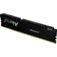 Kingston FURY Beast DDR5-6400 - 16GB - CL32 - Single Channel (1 pcs) - AMD EXPO & Intel XMP - Svart