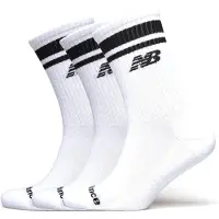 New Balance Everyday Stripe Midcalf Korte Sokker 3 Par