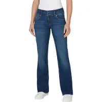 Pepe Jeans Straight Fit Lavmidjede Jeans