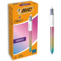 BIC Firefarget Gradientpenn. Eske Med 12 Enheter