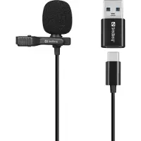 Sandberg Streamer USB Clip Microphone
