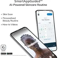 GESKE Sonic Facial Roller 4in1 med APP (rosa)