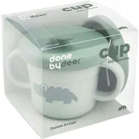Done by Deer Kopp Med Tut - Matelsker - Croco Green - - OneSize - Kopp