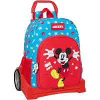 Safta Mickey Mouse Med Trolley Evolution Fantastisk Ryggsekk Med Hjul