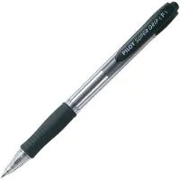 Pilot Kuglepen Pilot Supergrip Fine sort - (12 stk.)
