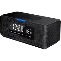 Platinet PMGQ15B, 10 W, Trådløs, Stereo bærbar høyttaler, Sort, LCD, Universell