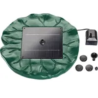 Pontec 40280 Pondosolar Lily Island Svømmende solcelledampumpe