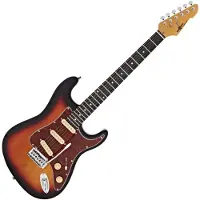 Gear4Music LA Select Elektrisk Gitar fra Sunburst
