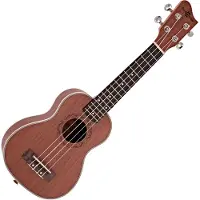 Gear4Music Sapele Sopran Ukulele fra