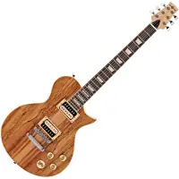 Gear4Music New Jersey Elektrisk Gitar fra Spalted Maple - Nesten ny