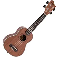 Gear4Music Koa Soprano Ukulele fra