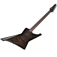 Gear4Music Harlem Z Elektrisk Gitar fra Svart