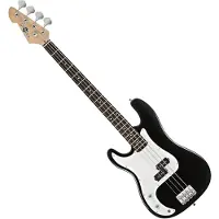Gear4Music LA Vestrehendt Bassgitar fra Svart