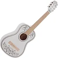 Gear4Music Day of the Dead Junior Klassisk Gitar fra