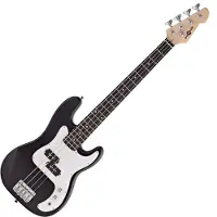 Gear4Music 3/4 LA Bassgitar fra Svart