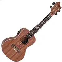 Gear4Music Koa Concert Electro-Ukulele fra