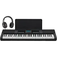 Gear4Music K2 61-Tangenter Keyboard med Bluetooth fra Hodetelefonpakke