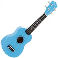 Gear4Music Ukulele fra Blå