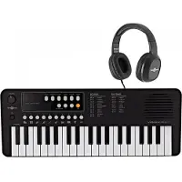 Gear4Music VISIONKEY-1 37-tangenters Bærbart Mini-keyboard med Hodetelefoner
