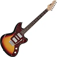 Gear4Music Seattle Elektrisk Gitar fra Sunburst