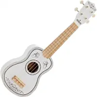 Gear4Music Ukulele fra Day of the Dead