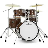 Gear4Music BDK-18 Jazz Expanded Drum Kit by Walnut