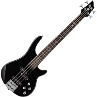 Gear4Music 3/4 Chicago Bassgitar fra Black - Nesten ny