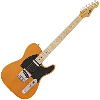 Gear4Music Knoxville Electric Guitar fra Butterscotch