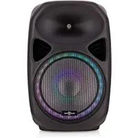 Gear4Music Galaxy 15" Aktiv Opplysbar Høyttaler fra