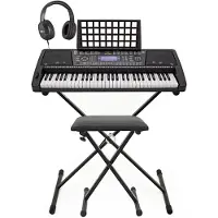 Gear4Music MK-5000 Bærbart Keyboard fra Fullstendig Pakke