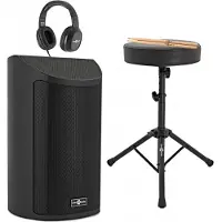 Gear4Music Digital Drum Kit Amp & Accessory Pack by