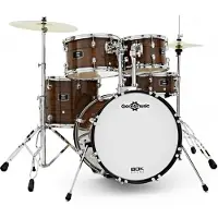 Gear4Music BDK-18 Jazz Drum Kit by Walnut