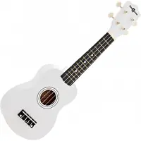 Gear4Music Ukulele fra Hvit