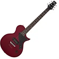 Gear4Music New Jersey Classic II Electric Guitar fra Cherry Red - Nesten ny