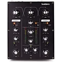 SubZero 2 Channel Rotary DJ Mixer