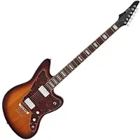 G4M 638 Baritone VI elektrisk gitar Tobacco Sunburst