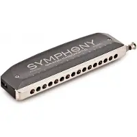 Seydel Harmonicas Seydel Symphony 64 Grand Chromatic Harmonica Aluminium