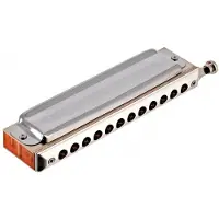 Seydel Harmonicas Seydel De Luxe Steel Chromatic Harmonica A